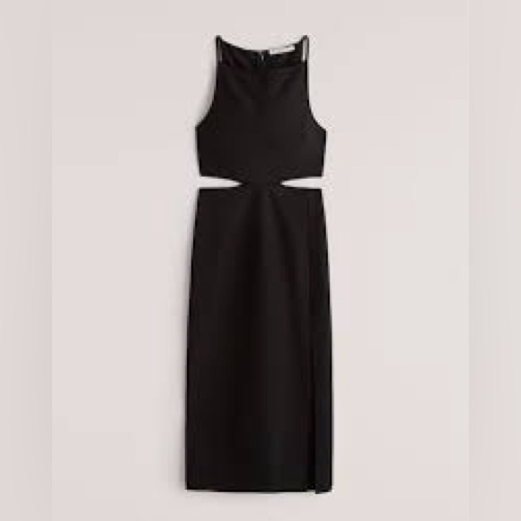 Abercrombie and Fitch Boatneck cutout midi dress - Picture 2 of 2